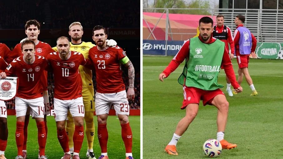 Dinamarca x macedônia do norte: palpite, onde assistir e favoritismo