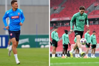 Repescagem da copa do mundo: república tcheca x irlanda –