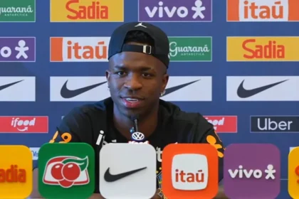 Vini jr. Projeta duelo de gigantes com mbappé e mantém
