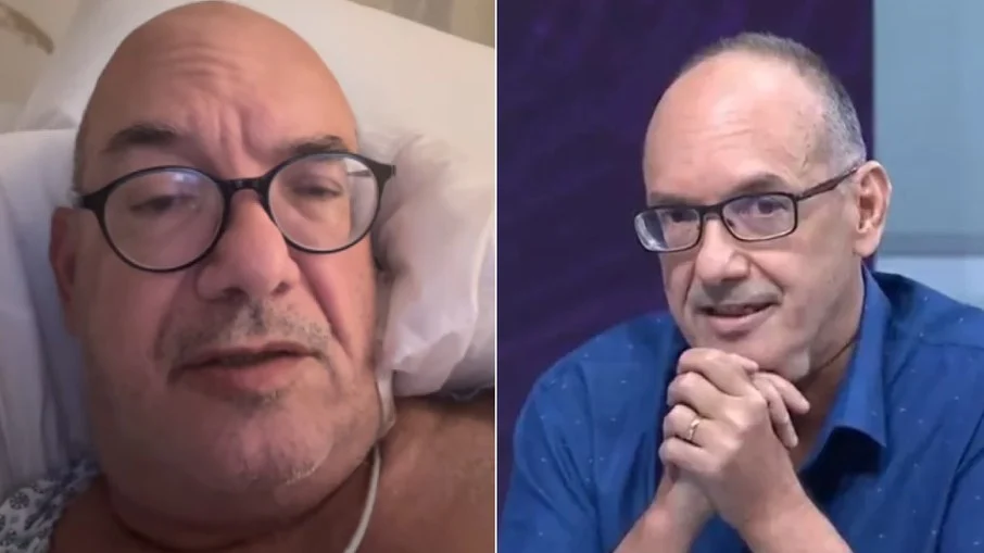 Lédio carmona, comentarista do sportv, desabafa do hospital após diagnóstico
