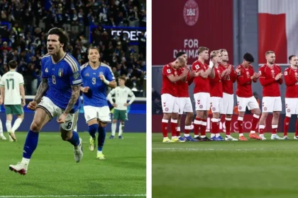 Repescagem da copa do mundo: itália, dinamarca, suécia e turquia