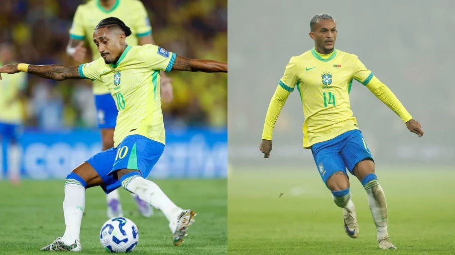 Seleção brasileira: raphinha e wesley cortados por lesão muscular antes