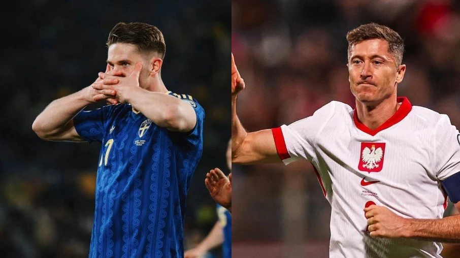 Copa do mundo 2026: suécia x polônia define última vaga