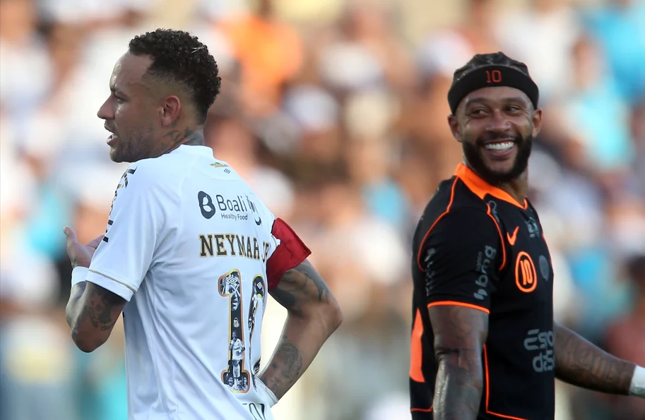 Clássico empatado: santos e corinthians dividem pontos na vila belmiro