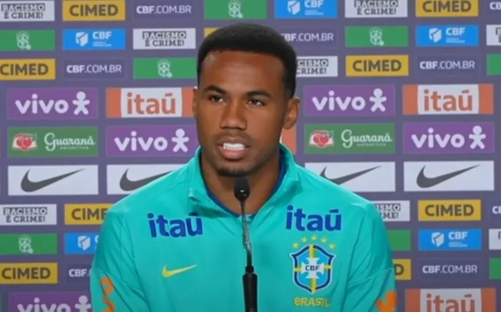 Lesão tira gabriel magalhães de amistosos da seleção brasileira