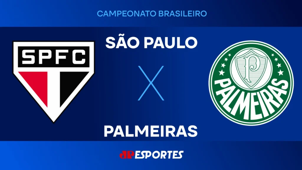 São paulo x palmeiras: jovem pan transmite o clássico ao