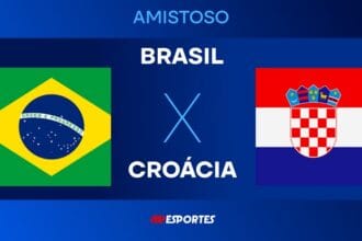 Brasil x croácia: como acompanhar o amistoso ao vivo pela