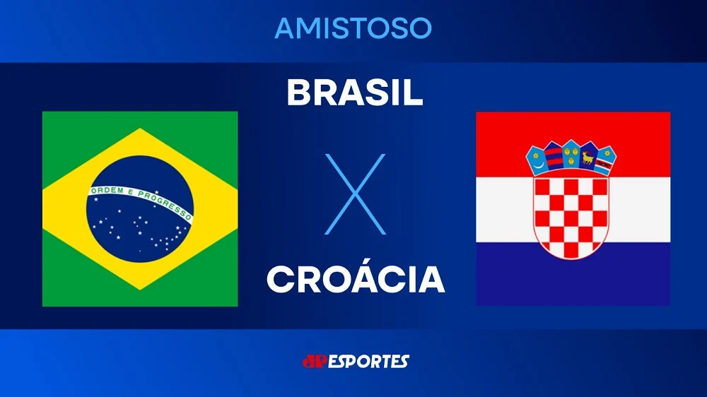 Brasil x croácia: como acompanhar o amistoso ao vivo pela
