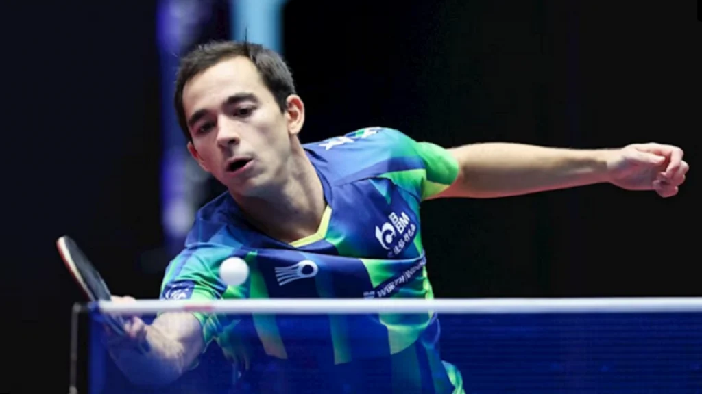 Hugo calderano cai para o n°1 do mundo na semifinal