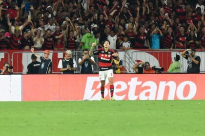 Flamengo vence santos de virada e sobe na tabela do