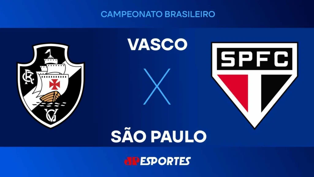 Vasco x são paulo: jovem pan transmite ao vivo o