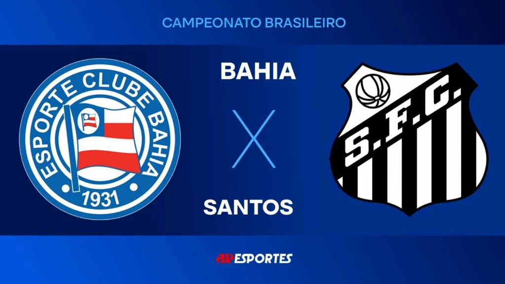 Bahia x santos: transmissão ao vivo da jovem pan pelo