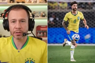 Tiago leifert bate de frente com léo pereira e dispara