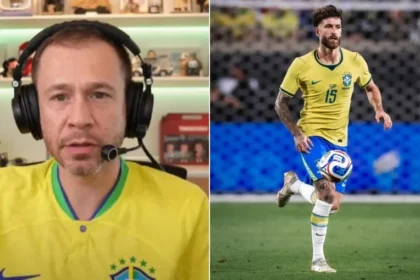 Tiago leifert bate de frente com léo pereira e dispara