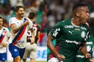 Bahia x palmeiras: confronto direto pelo topo do brasileirão na