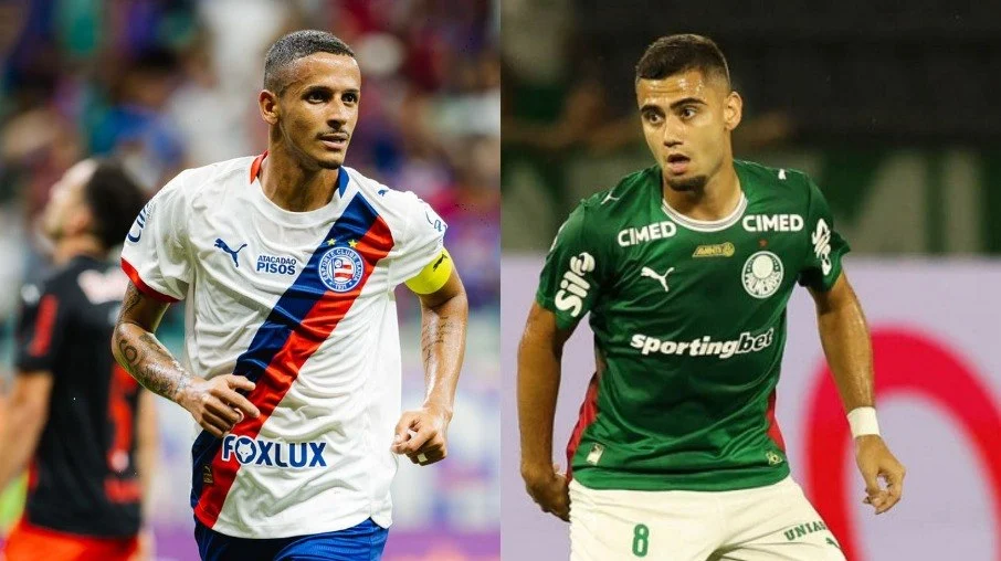 Bahia x palmeiras: duelo direto pelo topo do brasileirão –