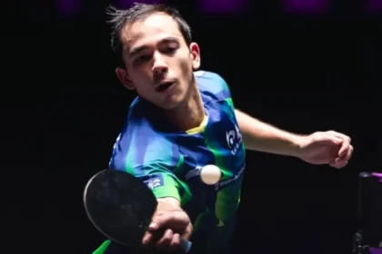 Hugo calderano garante bronze na copa do mundo de tênis