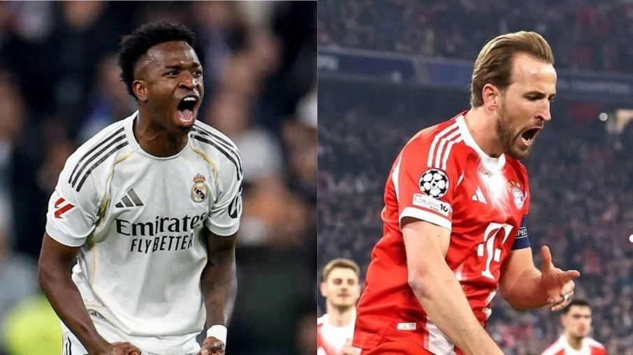 Champions league: vini jr brilha no real madrid x bayern