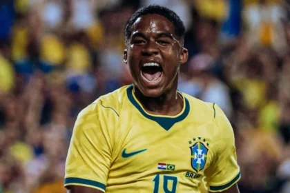 Endrick brilha na seleção, enaltece competitividade do campeonato francês e