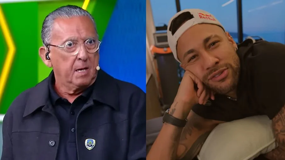 Galvão bueno ‘detona’ neymar após lamento sobre vida de jogador