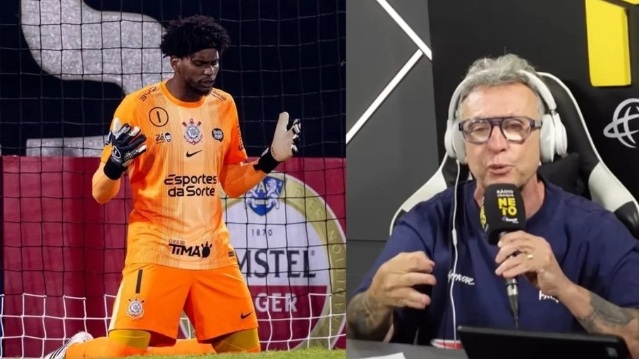 Neto demanda hugo souza como titular da seleção, chama bento