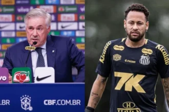 Ancelotti traça rota para neymar chegar à copa do mundo
