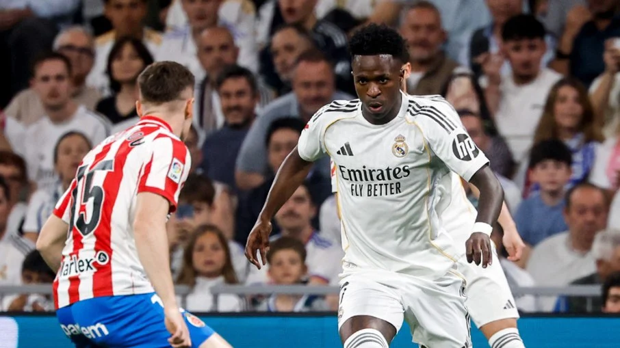 Vini jr. Perde gol incrível no bernabéu, real madrid tropeça