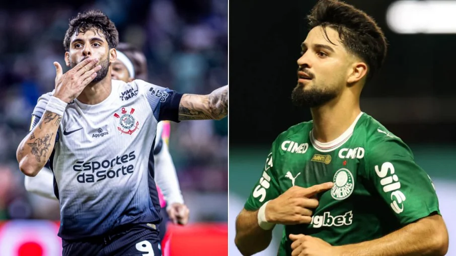 Dérbi paulista: corinthians e palmeiras se enfrentam em momentos opostos
