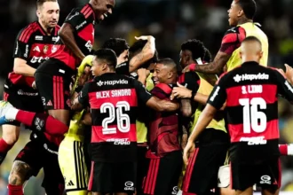 Flamengo vence fluminense por 2 a 1 com dois gols