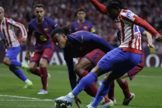 Atlético de madrid resiste à pressão do barcelona e garante