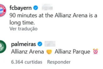 “90 minutos no allianz é muito tempo”: como o bayern