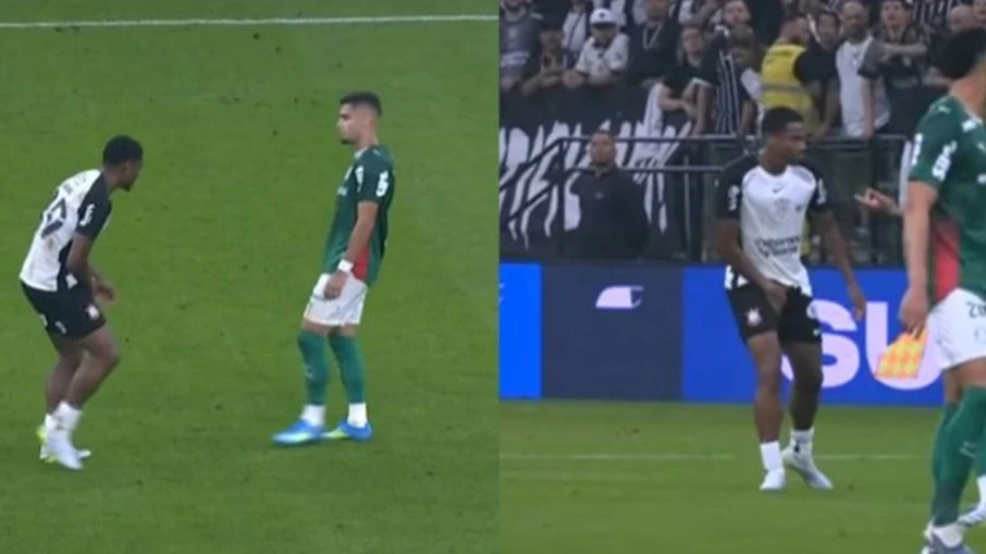 Stjd pune andré do corinthians por gesto obsceno contra o