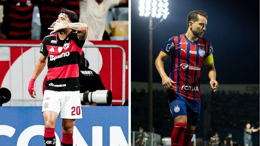 Flamengo x bahia: duelo direto pela liderança do brasileirão; onde