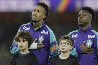 Éder militão, zagueiro da seleção brasileira, sofre lesão muscular na