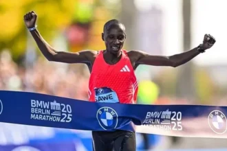 Queniano sebastian sawe rege história em londres: atleta vence maratona