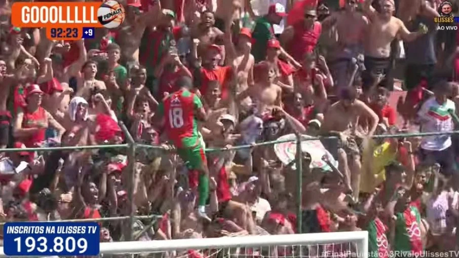 Vídeo: caxito, herói do título da portuguesa santista na série