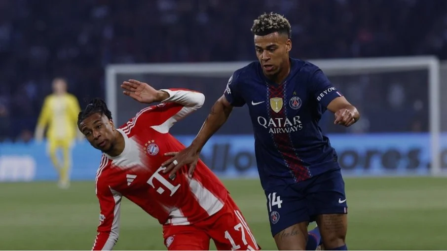 Champions 2026/26: psg e bayern fazem jogo de 9 gols