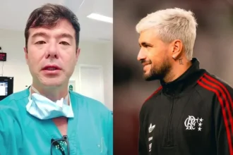 Arrascaeta operado após fratura na clavícula: médico do flamengo detalha
