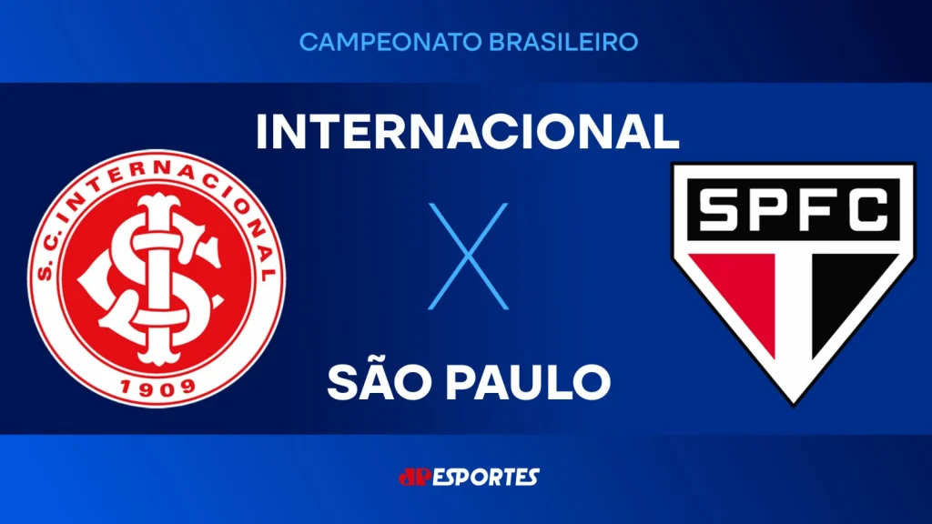 Internacional x são paulo: jovem pan transmite ao vivo pelo