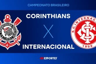 Corinthians x internacional: pré jogo, transmissão e situação no brasileirão