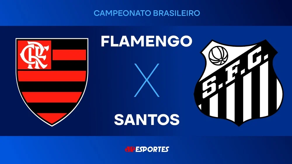 Flamengo x santos: guia da transmissão ao vivo pela jovem