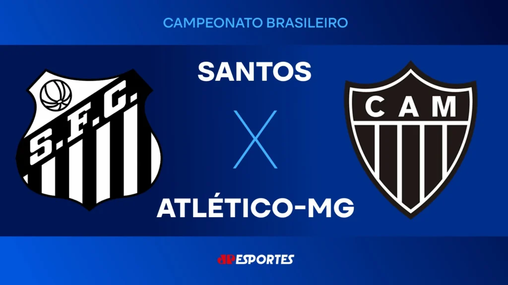 Santos x atlético mg: onde assistir e detalhes da transmissão da