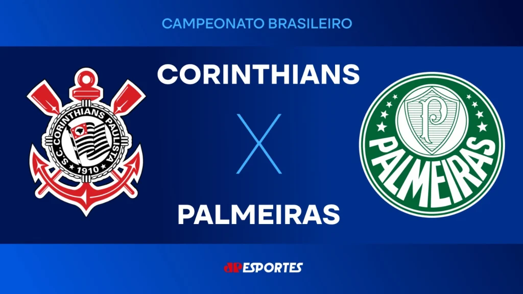 Corinthians x palmeiras: transmissão ao vivo jovem pan