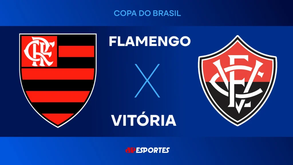 Copa do brasil: flamengo x vitória com transmissão da jovem