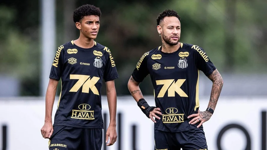 Agressão no santos: robinho jr. Teria provocado neymar antes de