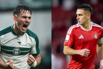Internacional arranca empate dramático nos acréscimos contra o coritiba no