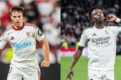 Sevilla joga a vida contra real madrid de vini jr.