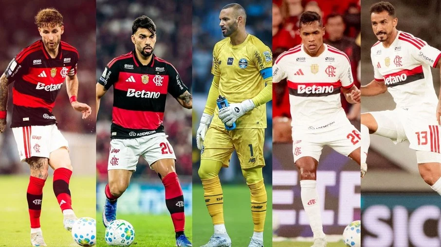 Antes da copa, paquetá, léo pereira e weverton fazem último