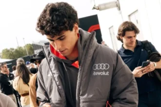 Gabriel bortoleto aposta em evolução da audi e busca virar