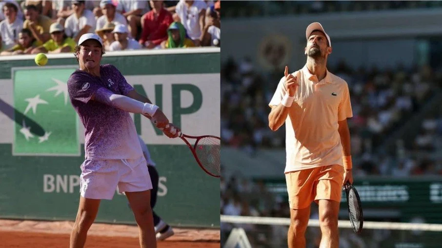 Roland garros: joão fonseca desafia novak djokovic na 3ª rodada;